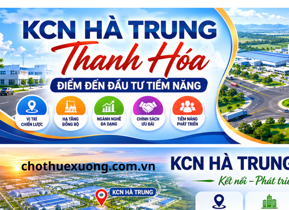 Tổng quan dự án KCN Hà Trung Thanh Hóa